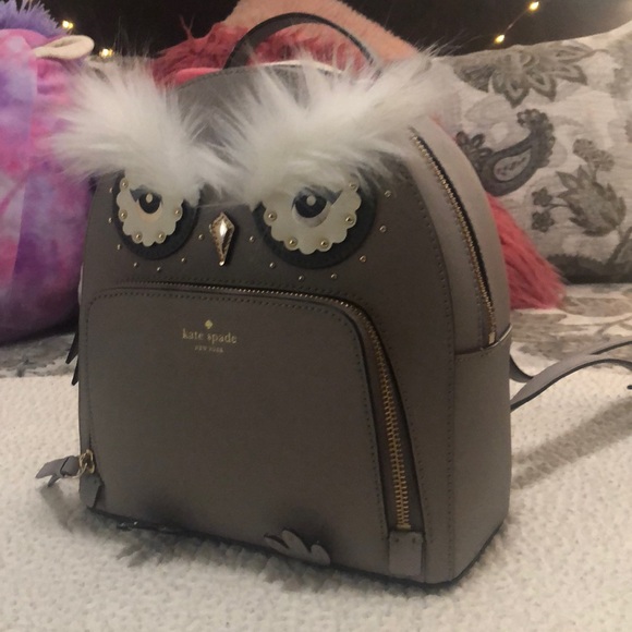 Grey Kate Spade backpack Feel free to make Offers - Picture 2 of 8